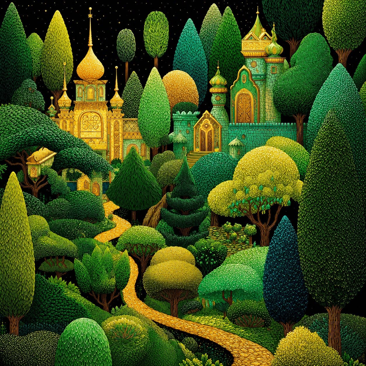 Seeing the Gold Through the Trees cover